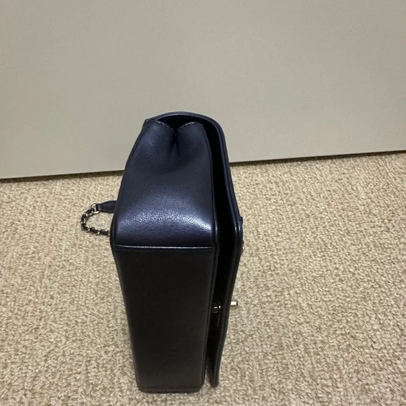 Chanel Classic Mademoiselle Chevron Crossbody Flap Bag - Picture 8 of 10